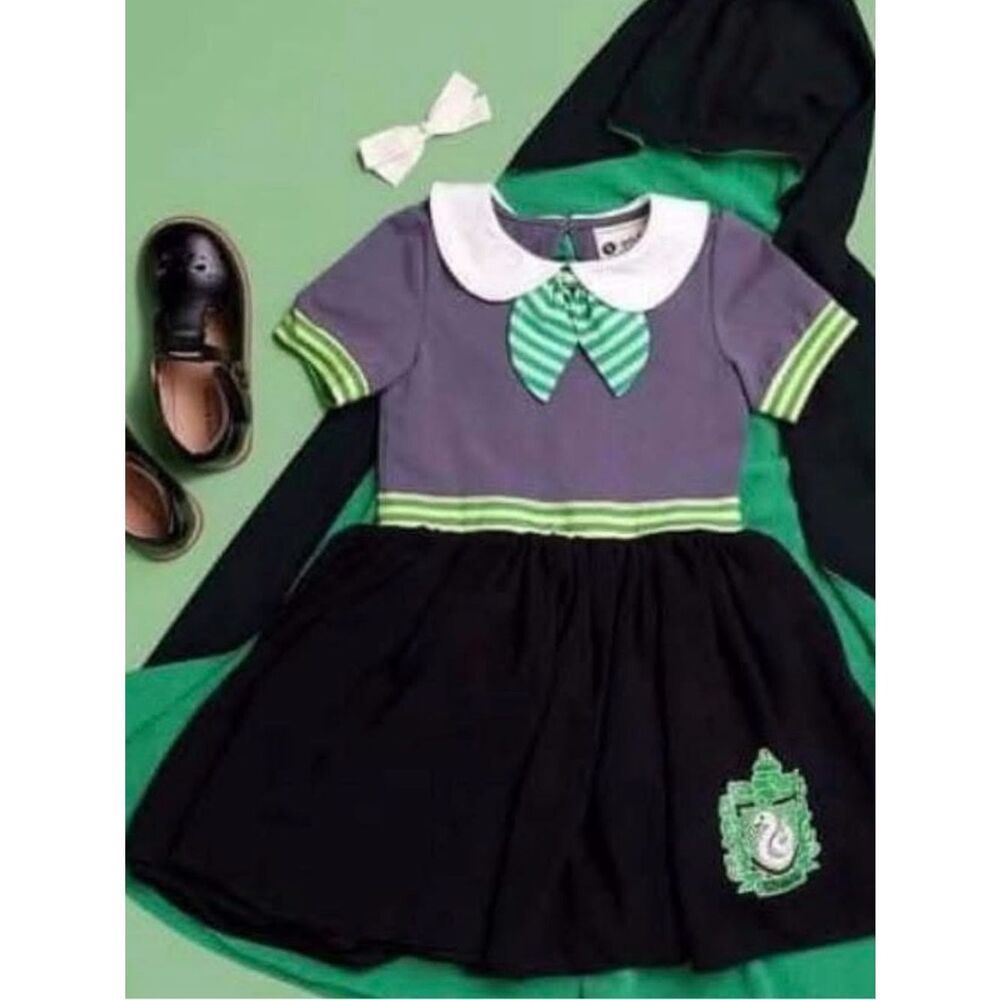 Taylor Joelle Harry Potter Slytherin House Cape Set Sz 6